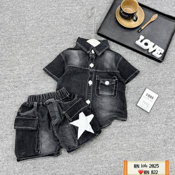 Star short/jacket set