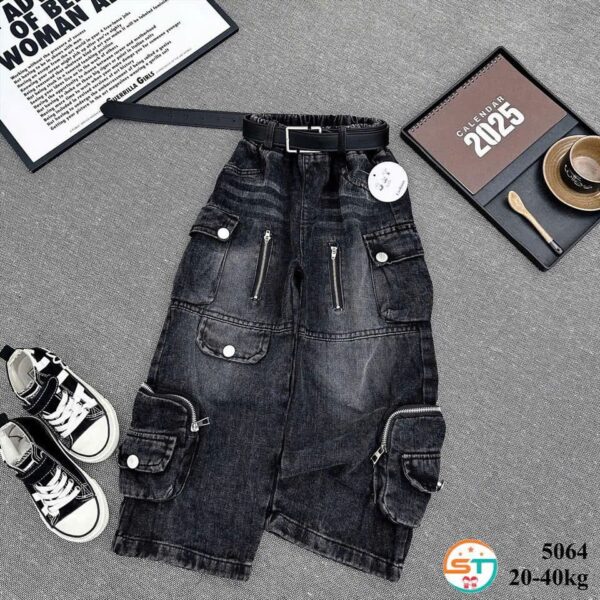 2BLACK BAGGY JEAN