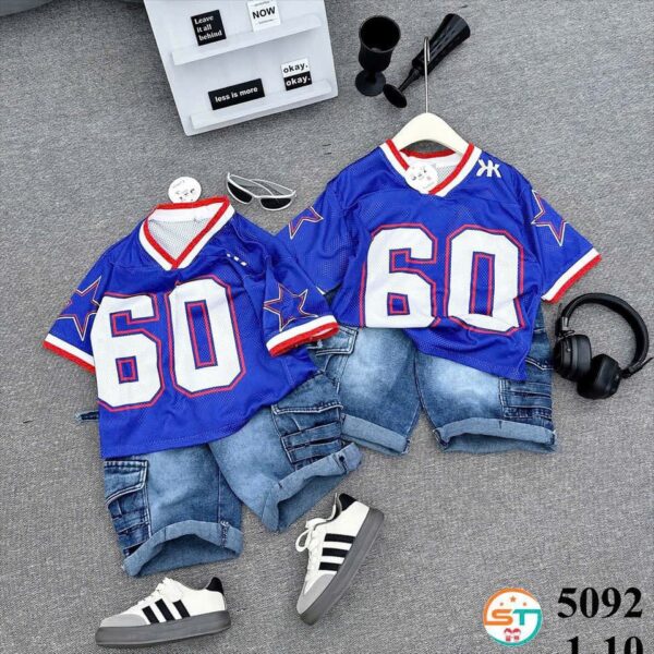 Quality 60 jersey 2pcs set