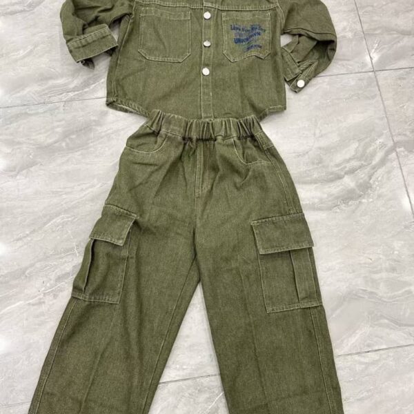 TML vibes boy green set