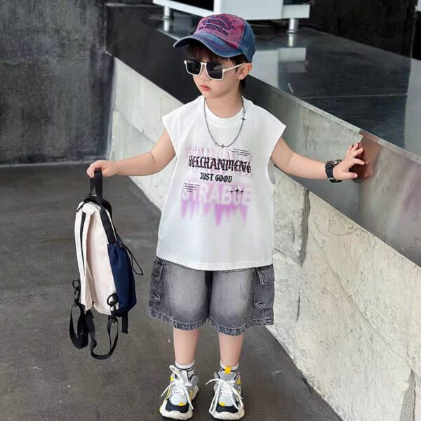 Hellhanmeng boy white set