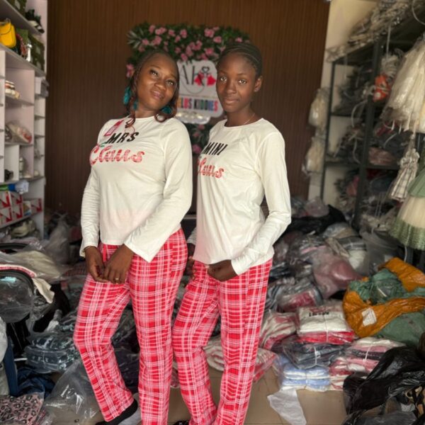 Mrs/mini/master Christmas pyjamas