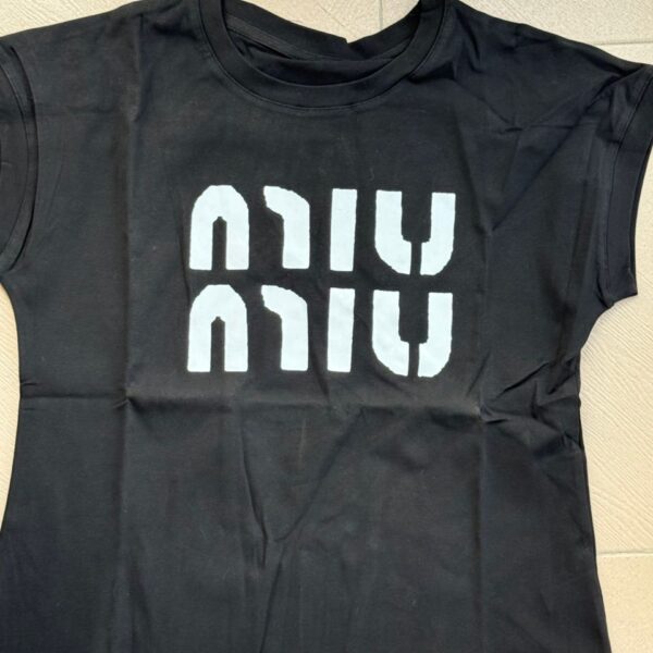 MIU TEENAGE TOP BLACK (12 to15 yrs)