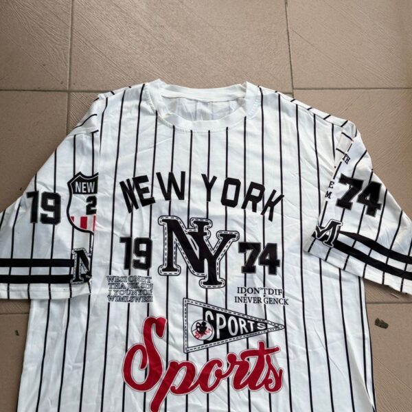 Teenage jersey top white