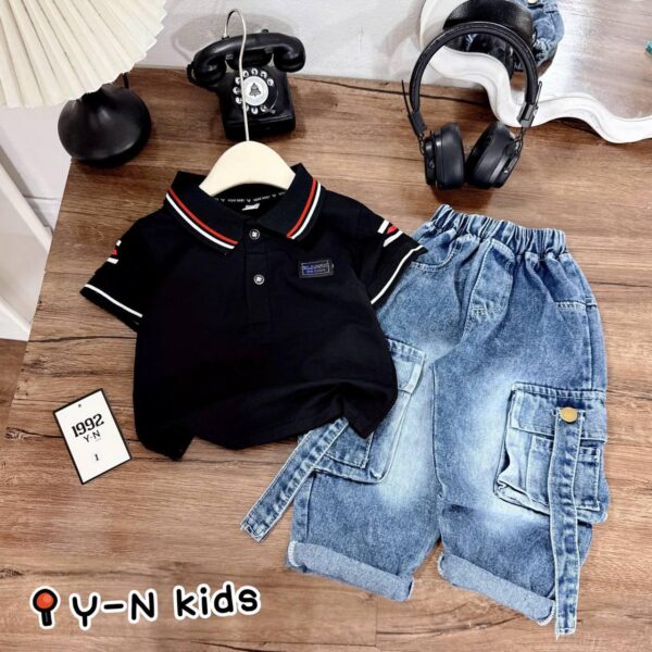 Classic D boy set black