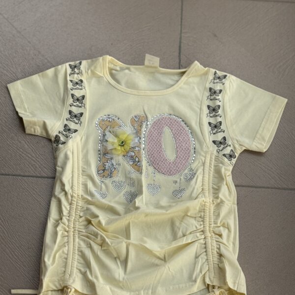 Yellow No Beaded Top