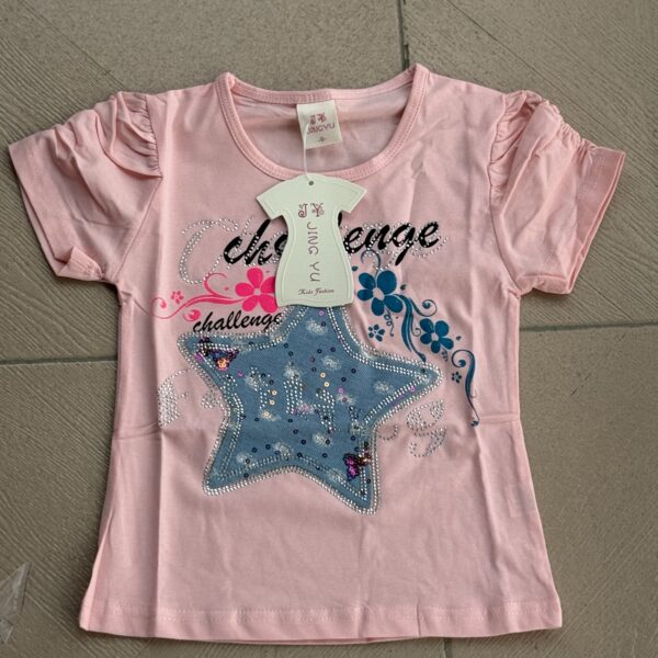 Peach star stoned top