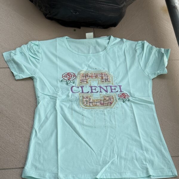 Blue Clenel top