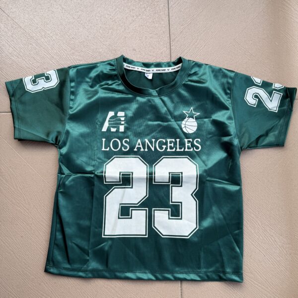 Los Angeles jersey top green