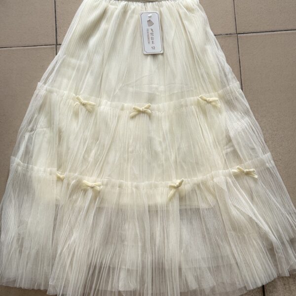 Luxury skirt offwhite
