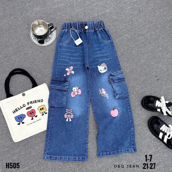 Hello kitty blue baggy
