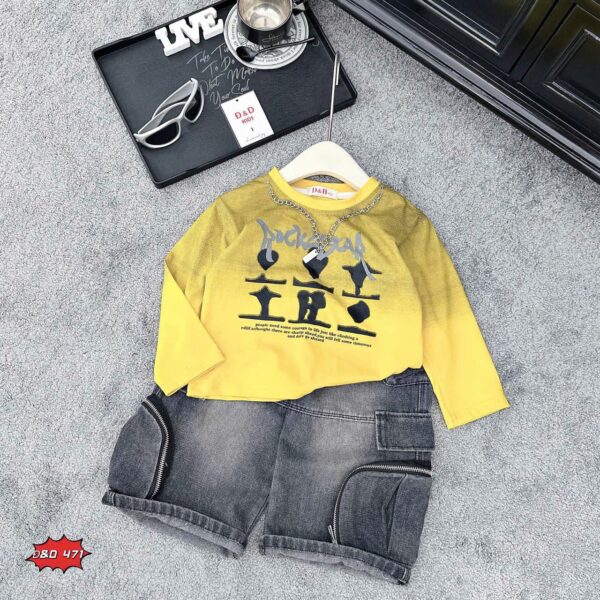 Rock yellow 2pcs set