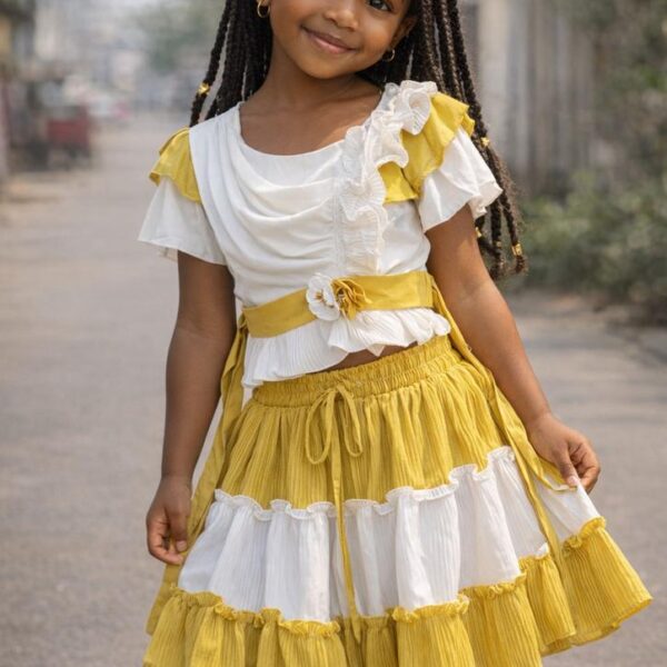 Us luxury top/skirt e