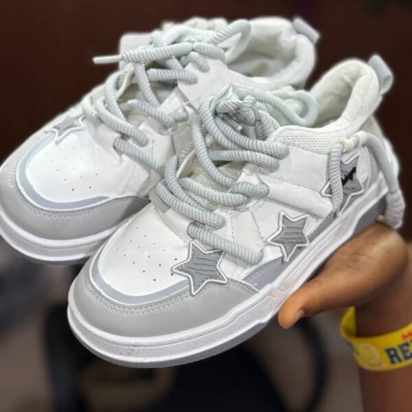 Babayo star sneakers black