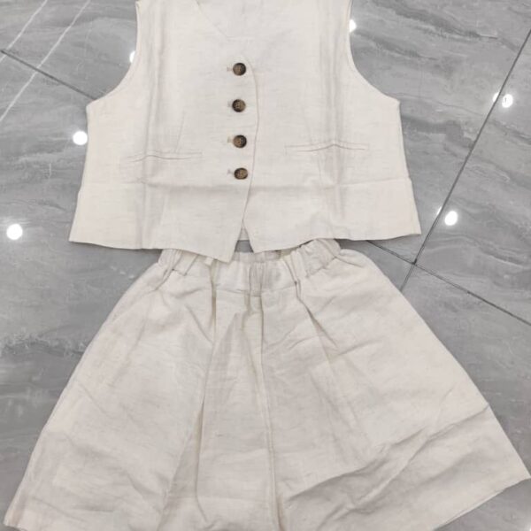 Chic 2pcs set white