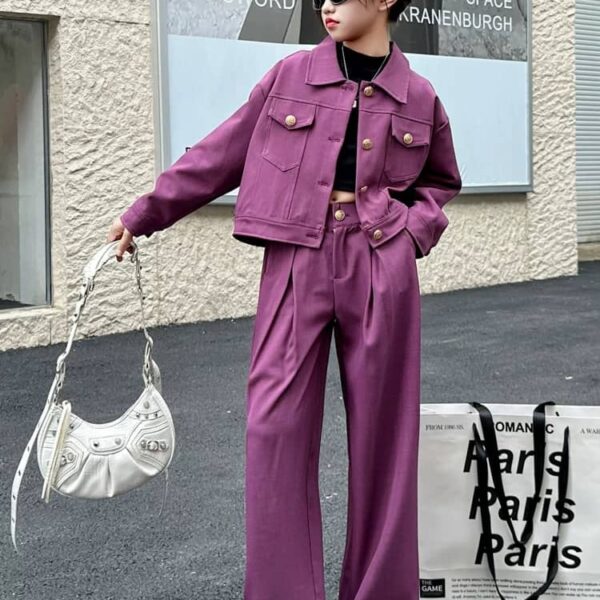 Luxury stylish suit set P