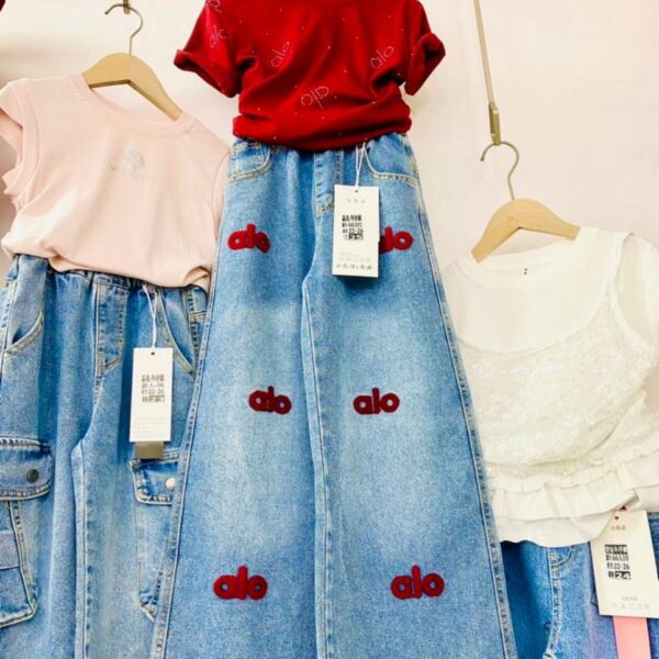 Blue Alo top/trousers 2pcs set