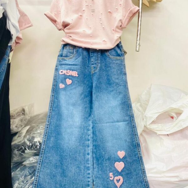 Chanel p top/trousers set