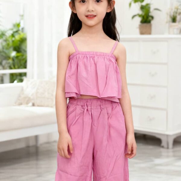 Stylish girly 2pcs set pink
