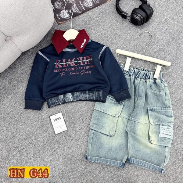 Kiachin boy blue 3pcs set