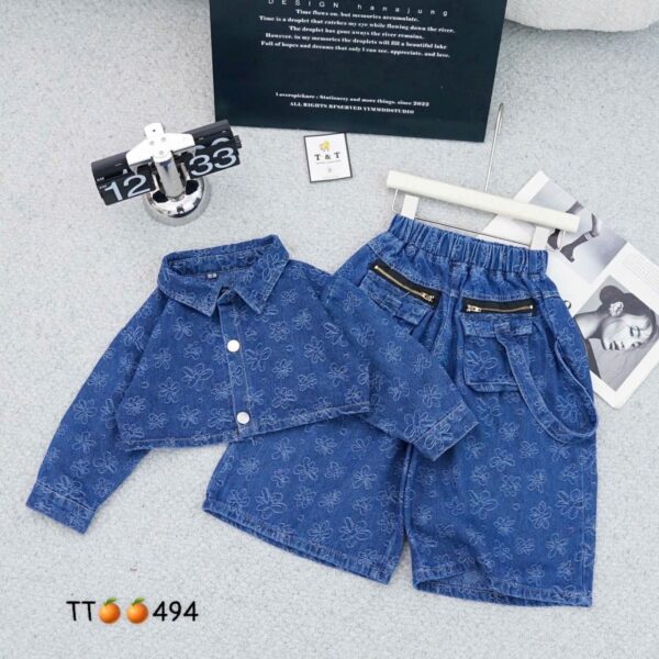 Splendid Girl  Denim 2pcs set