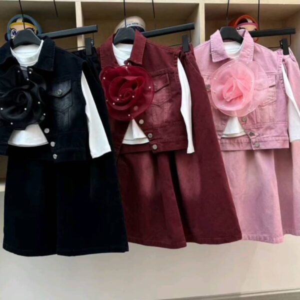 Milk t rose 3pcs set