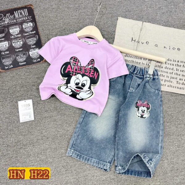 Ailisen teddy 2pcs set purple