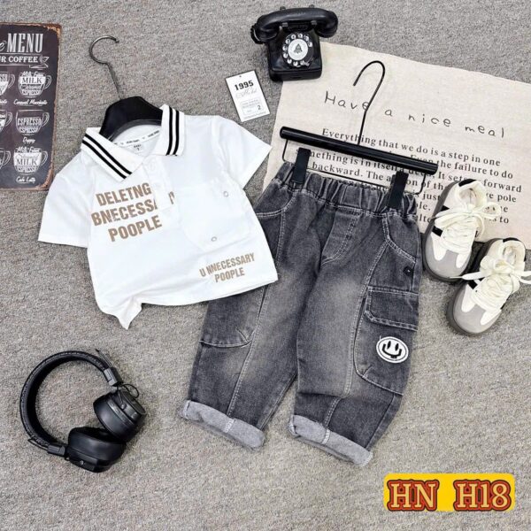 Deletng Bnecessasary people 2pcs set white