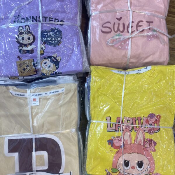 Trendy cotton tshirts 1 to 12yrs(mixed) 10pcs