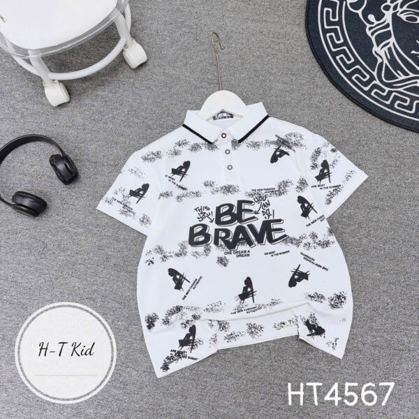 Be Brave White T-shirt