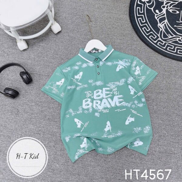 Be Brave Green T-shirt
